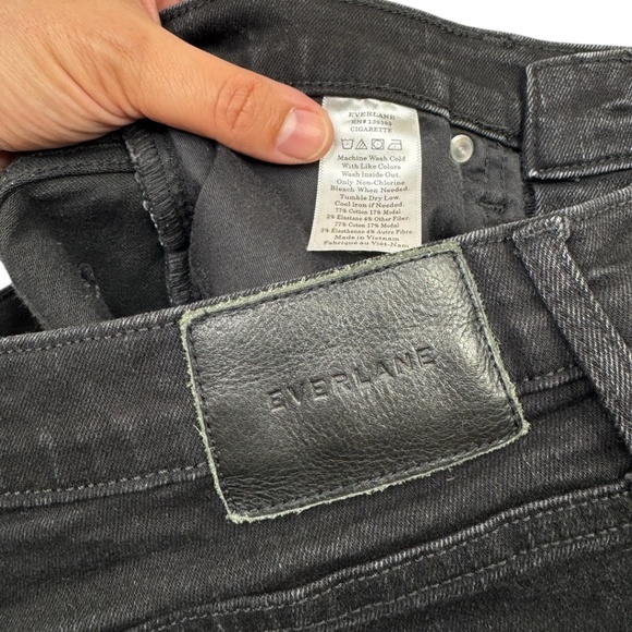 Everlane High Rise Slim Straight Jeans - Picture 7 of 12